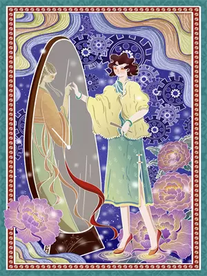 老公带女儿欢乐谷一日游